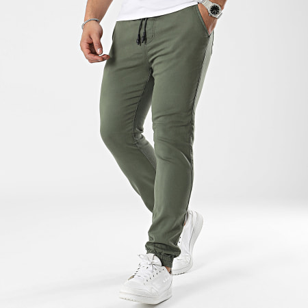 KZR - Pantaloni Jogger Verde Khaki