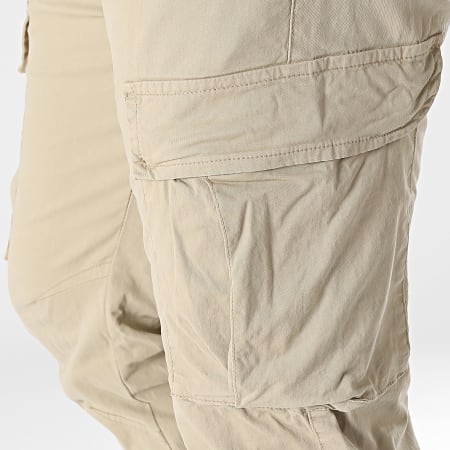 KZR - Pantalones Cargo Beige
