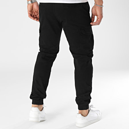 KZR - Pantalones cargo negros