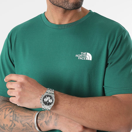 The North Face - Tee Shirt Simple Dome A87NG Verde scuro