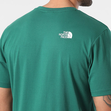 The North Face - Tee Shirt Simple Dome A87NG Verde scuro