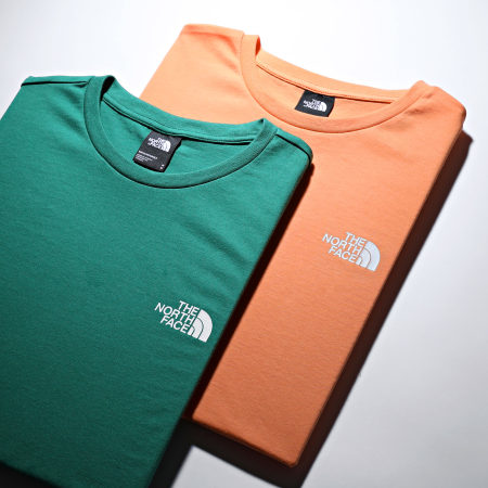The North Face - Camiseta Simple Dome A87NG Naranja