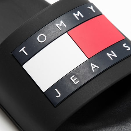 Tommy Jeans - Claquettes Pool Slide Essential 1191 Noir