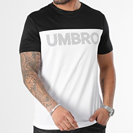 Umbro - Camiseta 957740-60 Blanco Negro