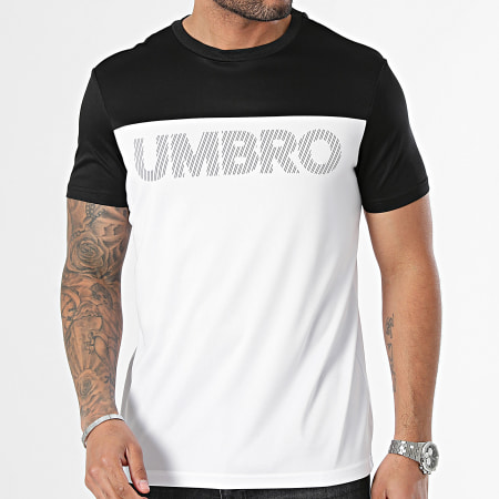 Umbro - Tee Shirt 957740-60 Blanc Noir