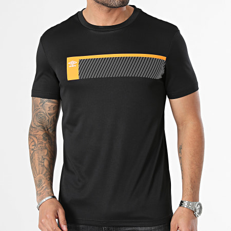 Umbro - Tee Shirt 957730-60 Noir Orange