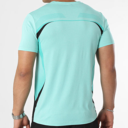 Zayne Paris  - Set di maglietta e pantaloncini da jogging blu chiaro e nero
