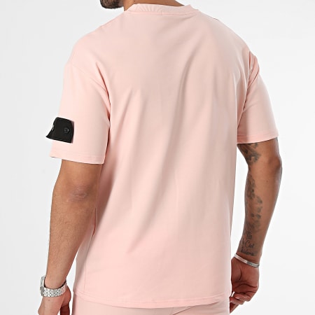 Zayne Paris  - Set di maglietta e pantaloncini cargo rosa