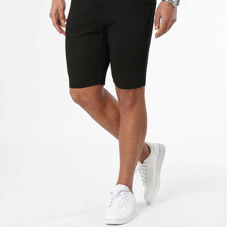 Zayne Paris  - Set di maglietta e pantaloncini da jogging neri