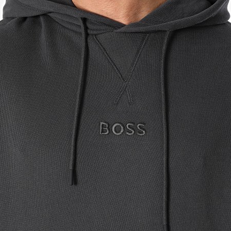 BOSS - Sweat Capuche Contemporary 50496803 Gris Anthracite