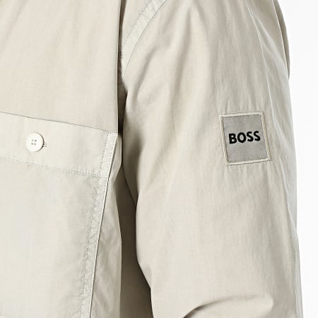 BOSS - Locky 1 Camicia a maniche lunghe 50514051 Beige