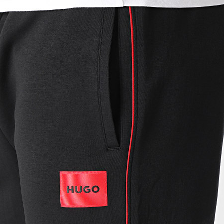 HUGO - Badge Pantalones de chándal 50510579 Negro