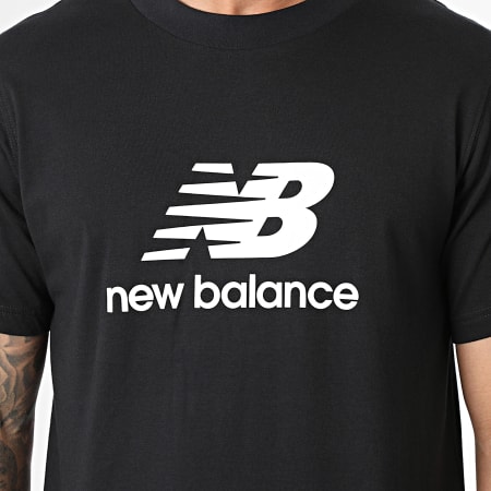 New Balance - Camiseta MT41502 Negro