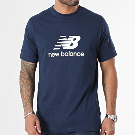 New Balance - Maglietta MT41502 Navy