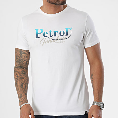 Petrol Industries - Camiseta M-1040-TSR634 Blanca