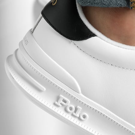 Polo Ralph Lauren - Scarpe da ginnastica Heritage Court II Nero Bianco