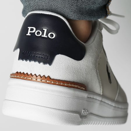 Polo Ralph Lauren - Sneaker Masters Court Bianco Nero Navy