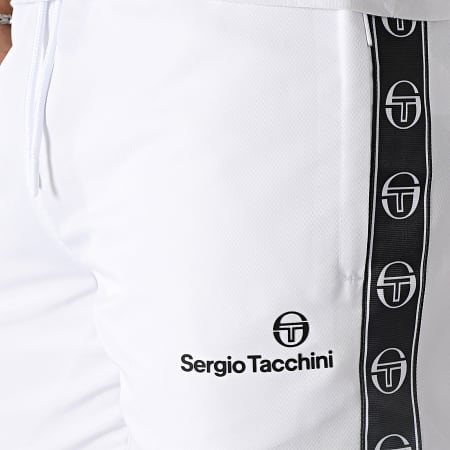 Sergio Tacchini - Pantalon Jogging Gradiente 40542 Blanc