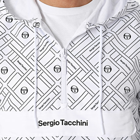 Sergio Tacchini - Coupe-Vent Capuche Labirinto 40471 Blanc
