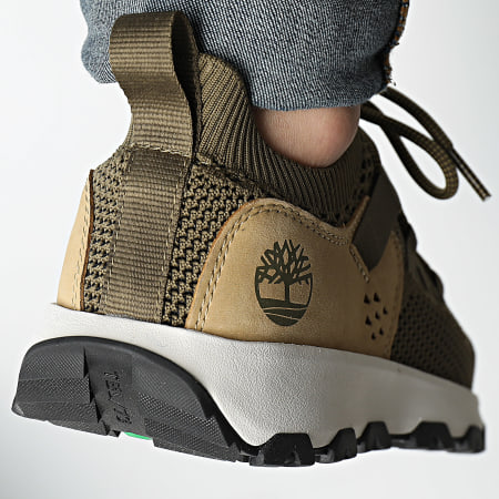 Timberland - Zapatillas de deporte Winsor Trail Lace Up A6AW9 Olive Knit