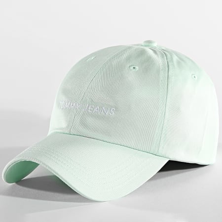 Tommy Jeans - Casquette Tjw Linear Logo 5845 Vert Clair