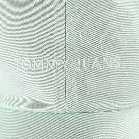 Tommy Jeans - Tjw Gorra Logo Linear 5845 Verde Claro
