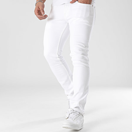 Tommy Jeans - Vaqueros Scanton Slim 8746 Blanco