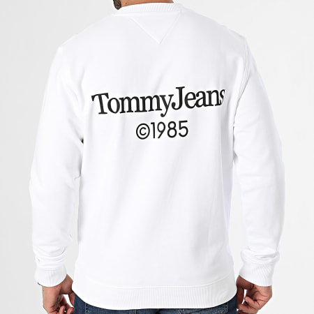 Tommy Jeans - Felpa girocollo Reg Entry 8609 Bianco