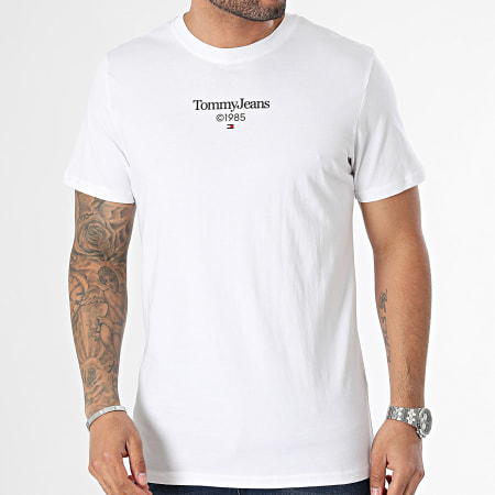 Tommy Jeans - Tee Shirt 85 Entry 8569 Blanc