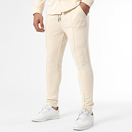 Zayne Paris  - Set camicia e pantaloni beige