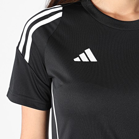 Adidas Performance - Camiseta de mujer Tiro24 IS1024 Negra