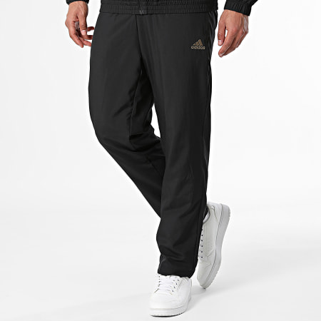 Adidas Sportswear - Set giacca con zip e pantaloni da jogging IP1613 Nero