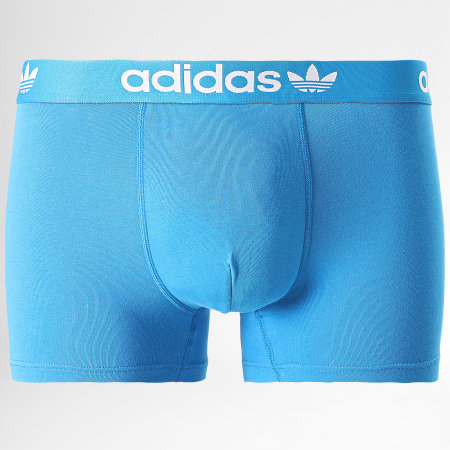 Adidas Originals - Lot De 3 Boxers 4A1M56 Orange Vert Bleu