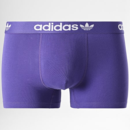 Adidas Originals - Lot De 3 Boxers 4A1M56 Rouge Vert Violet