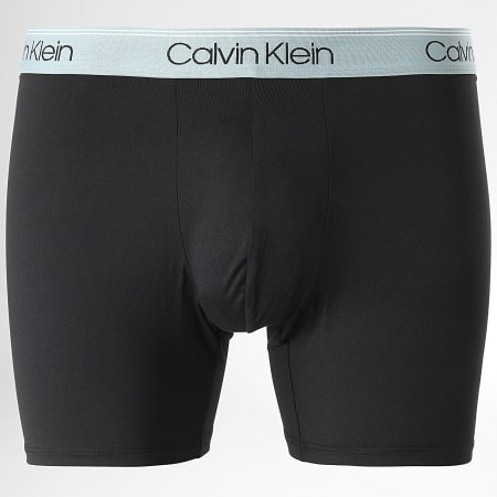 Calvin Klein - Lot De 3 Boxers NB2570A Noir Gris Bleu Pétrole