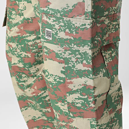 Classic Series - Pantalon Cargo Desen 30-597 Vert Kaki Marron Camouflage