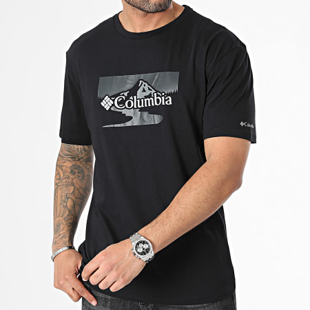 Columbia - Camiseta Path Lake 1934814 Negra