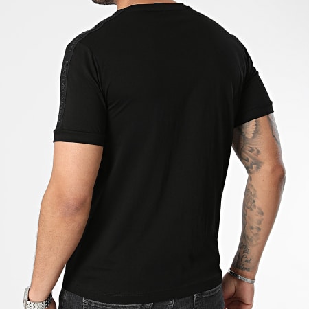 EA7 Emporio Armani - 3DPT35-PJ02Z Camiseta de rayas negra