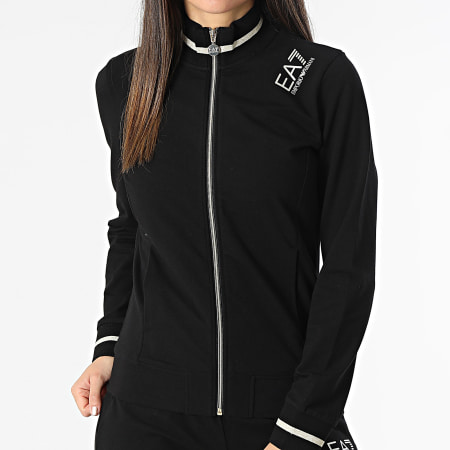 EA7 Emporio Armani - Trainingspak voor dames 8NTV51 Zwart Goud