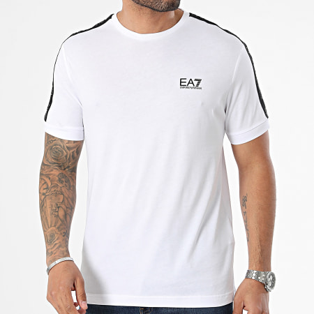 EA7 Emporio Armani - Tee Shirt A Bandes 3DPT35-PJ02Z Blanc