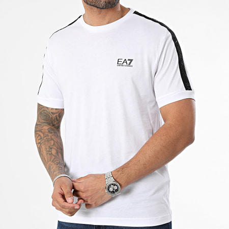 EA7 Emporio Armani - Tee Shirt A Bandes 3DPT35-PJ02Z Blanc