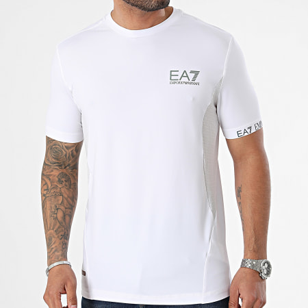 EA7 Emporio Armani - Maglietta 3DPT21-PJMEZ Bianco
