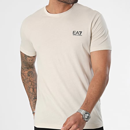 EA7 Emporio Armani - Camiseta 8NPT51-PJM9Z Beige