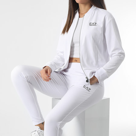 EA7 Emporio Armani - Tuta da ginnastica da donna 8NTV60 Bianco