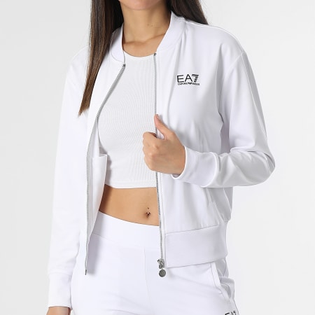 EA7 Emporio Armani - Tuta da ginnastica da donna 8NTV60 Bianco