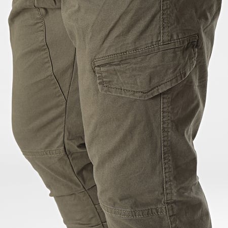 Indicode Jeans - Pantalon Cargo Levi 58-516 Vert Kaki