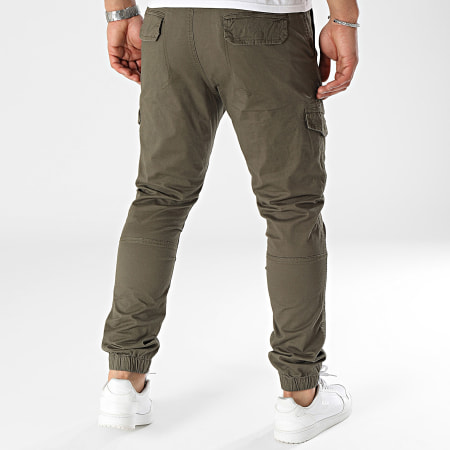 Indicode Jeans - Levi 58-516 Pantalones Cargo Caqui Verde