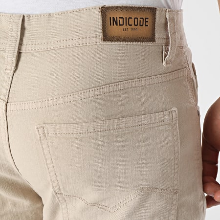 Indicode Jeans - Gannar Jeans Regular 60-356 Beige scuro