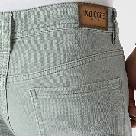 Indicode Jeans - Jean Regular Gannar 60-356 Gris Clair