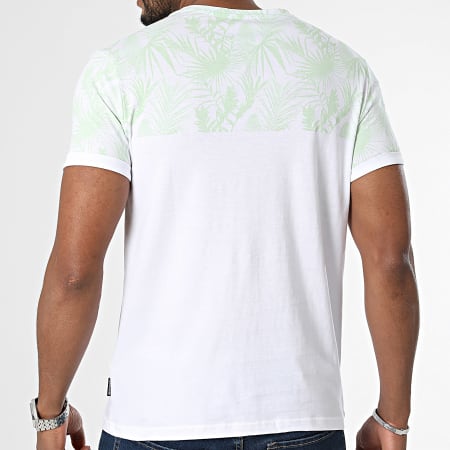 La Maison Blaggio - Camiseta blanca verde claro